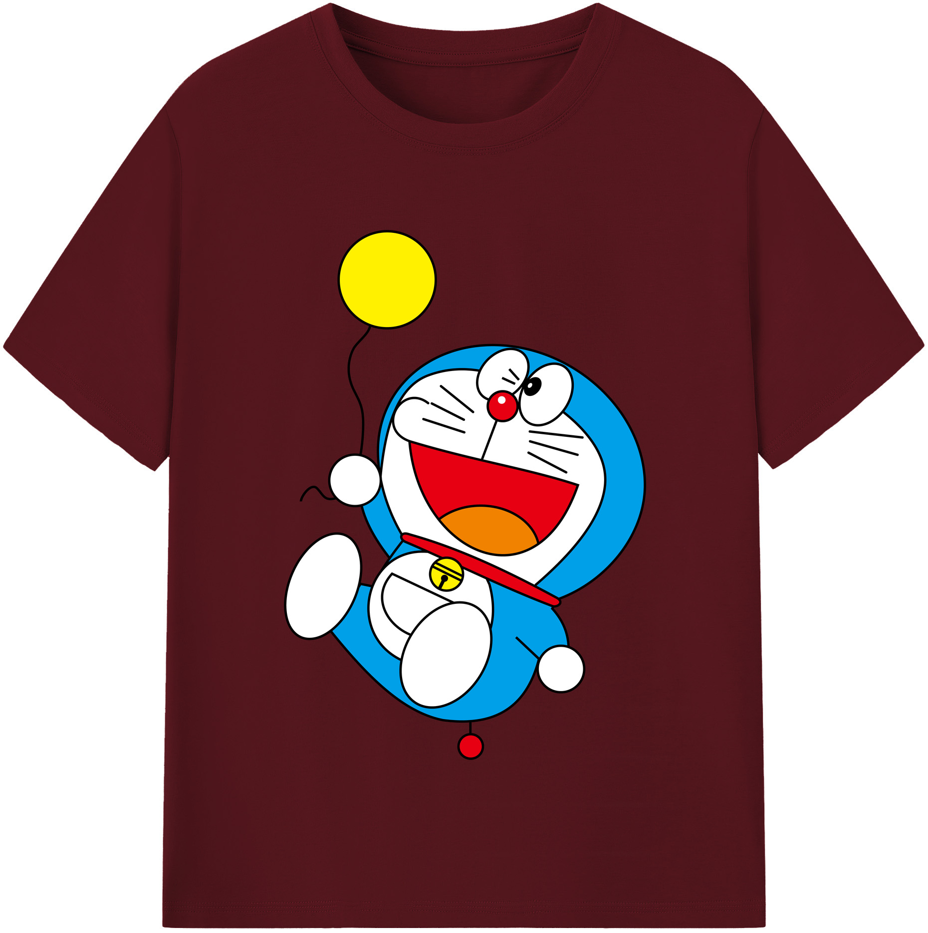 （画像用） ドラえもん Doraemon 綿100％半袖Tシャツ（フロントプリント）